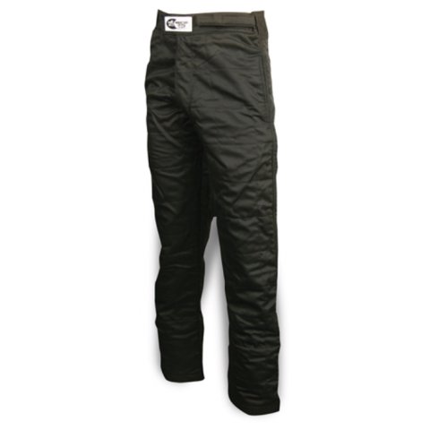 Driving Pants - Racer2020 - SFI 3.2A/5 - Double Layer - Nomex - Black - X-Large - Each