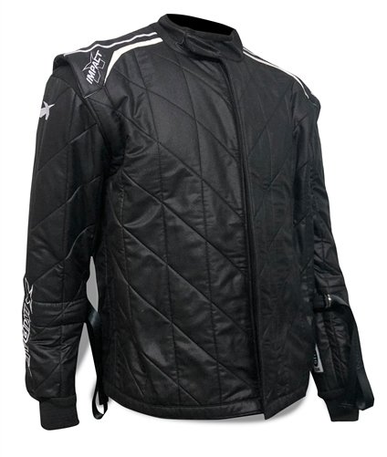 Driving Jacket - TF20 - SFI 3.2A/20 - 2 Layer - Nomex - Black - 2X-Large - Each