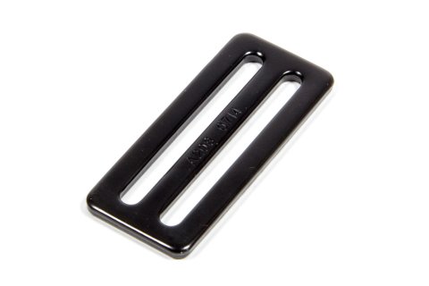 Harness Adjuster - 3 Bar - 3 in Slit - Wrap Around Mount - Steel - Black Powder Coat - Each