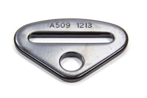 Harness End - Bolt-In - 2 in Slit - Steel - Black Powder Coat - Each