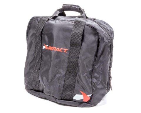 Helmet Bag - Soft Lining - Zipper Closure - Nylon - Black - Each