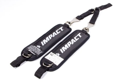 Arm Restraint Harness - SFI 3.3 - Y-Strap - Padded Arm Bands - Nylon - Black - Adult - Kit