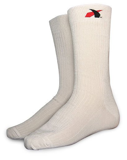 Socks - SFI 3.3 - Nomex - White - Large - Pair