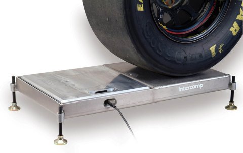 Scale Pad Leveler - Roll-Off - 2-1/2 in Height - Aluminum - Natural - Set of 4