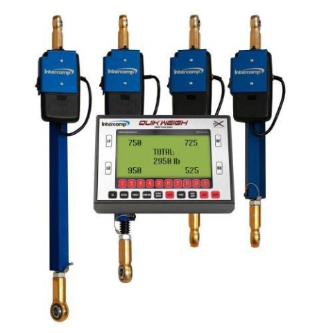 Suspension Load Stick - 3000 lb Capacity - 15 to 20-1/4 in Adjustment Range - Wireless Display - Set Of 4