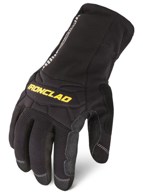 Shop Gloves - Cold Condition Waterproof - Insulated / Reinforced Fingertips and Palm - Neoprene Closure - Neoprene - Black - Small - Pair