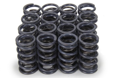 Valve Spring - Dual Spring - 250 lb/in Spring Rate - 0.960 in Coil Bind - 1.240 in OD - Set of 16