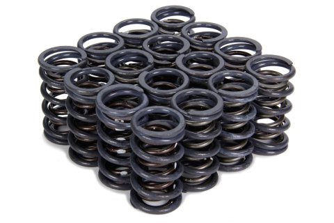 Valve Spring - Dual Spring - 320 lb/in Spring Rate - 1.020 Coil Bind - 1.240 in OD - Set of 16