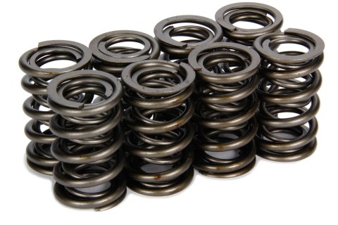 Valve Spring - Dual Spring - 300 lb/in Spring Rate - 0.940 in Coil Bind - 1.235 in OD - Set of 8