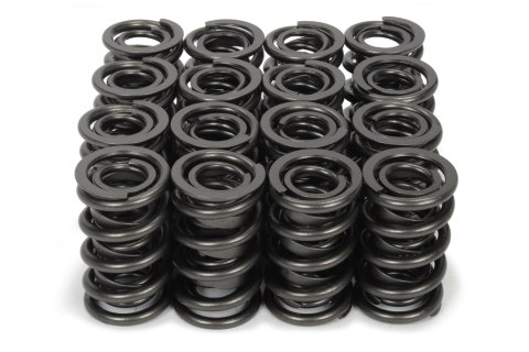 Valve Spring - Dual Spring - 280 lb/in Spring Rate - 0.970 in Coil Bind - 1.340 in OD - Set of 12