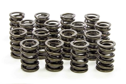 Valve Spring - SP-Series - Dual Spring / Damper - 460 lb/in Spring Rate - 1.170 in Coil Bind - 1.550 in OD - Set of 16