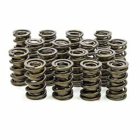Valve Spring - RAD-9000 Series - Dual Spring / Damper - 560 lb/in Spring Rate - 1.100 in Coil Bind - 1.570 in OD - Universal - Set of 16