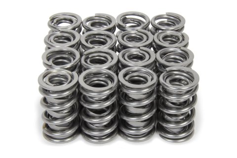 Valve Spring - Max-Life - Dual Spring / Samper - 644 lb/in Spring Rate - 1.150 in Coil Bind - 1.570 in OD - Set of 16