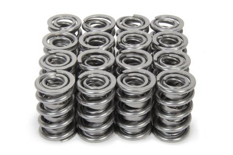 Valve Spring - RAD-9000 - Dual Spring / Damper - 810 lb/in Spring Rate - 0.850 in Coil Bind - 1.600 in OD - Set of 16