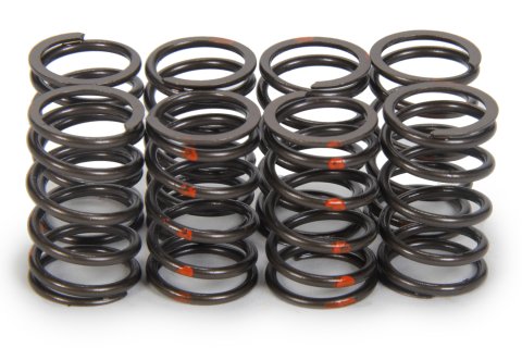 Valve Spring - Single Spring - 260 lb/in Spring Rate - 0.720 in Coil Bind - 0.815 in OD - Set of 8
