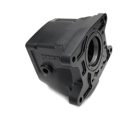 Transmission Case - Aluminum - Black Paint - Jerico Dirt Transmission - Each