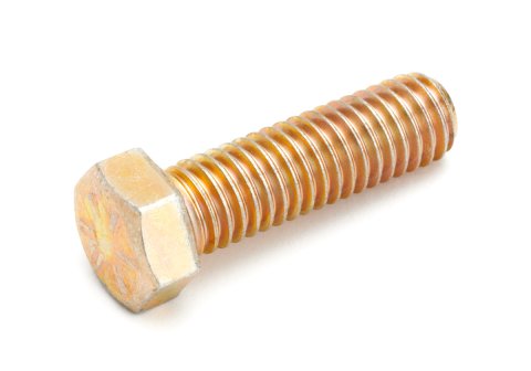 Bolt - 7/16-14 in Thread - 1.5 in Long - 5/8 in Hex Head - Grade 5 - Steel - Cadmium - Each