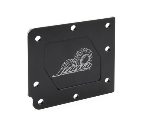 Manual Transmission Side Cover - Aluminum - Black Paint - Jerico Transmission - Each