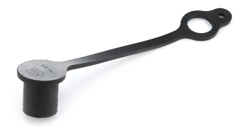 Quick Release Fitting Dust Cap - 2000 Series - 0.625 in Diameter - Press-On - Rubber - Black - Jiffy-Tite 2000 Series Quick Release Plugs - Each