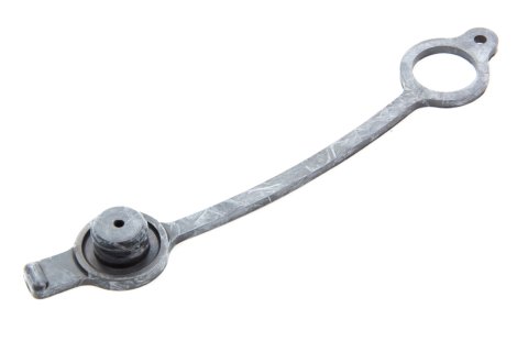 Quick Release Fitting Dust Cap - 0.8 in Diameter - Press-In - Rubber - Black - Jiffy-Tite 5000 Series Quick Release Sockets - Each