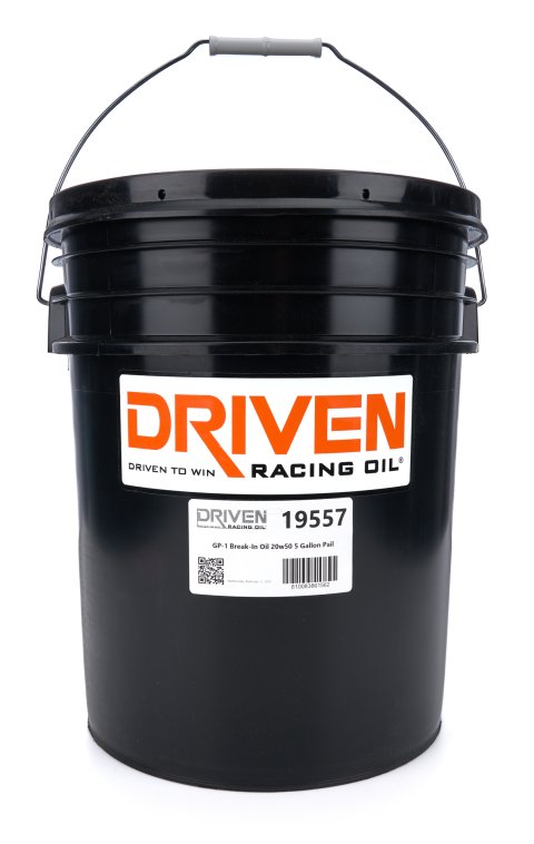 Motor Oil - GP-1 Break In - 20W50 - Conventional - 5 gal Pail - Each