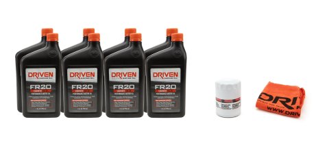 Motor Oil - FR20 - 5W20 - Synthetic - Oil Filter Included - 1 qt Bottle - Ford Mustang 2011-15 - Set of 8