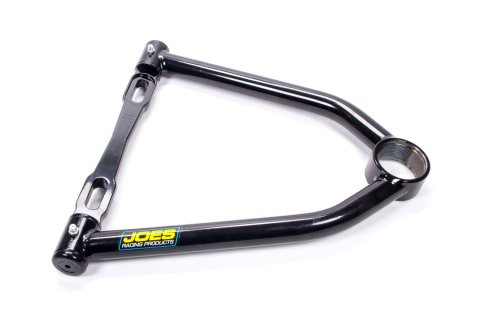 Control Arm - Tubular - Slotted Bushing Style - Upper - 11 in Long - 10 Degree - Screw-In Ball Joint - Aluminum / Steel - Black Powder Coat - Each