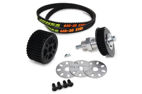 Pulley Kit - HTD Belt - Aluminum - Small Block Chevy - Kit