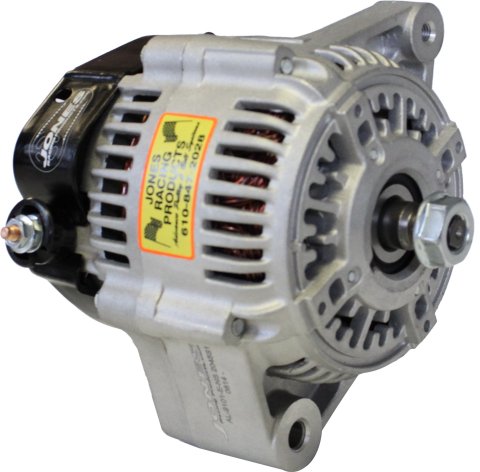 Alternator - 140 amps - 12V - 1-Wire - No Pulley - Aluminum Case - Natural - Universal - Each