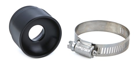 Radiator Hose Restrictor - 1.75 in OD - Aluminum - Black Anodized - Each