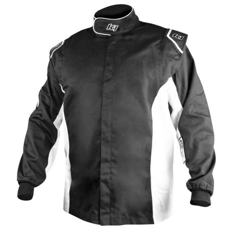 Driving Jacket - Challenger - SFI 3.2A/1 - Single Layer - Fire Retardant Cotton - Black - 6X-Small - Each