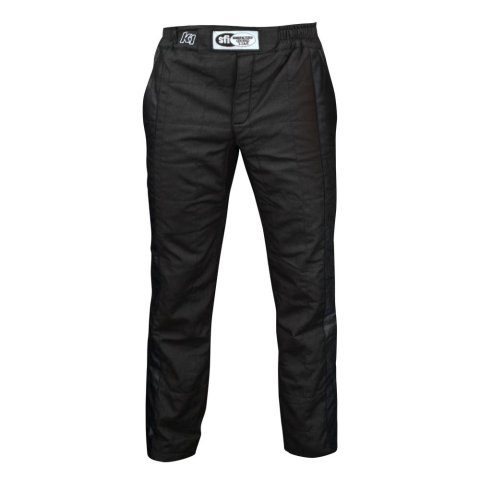 Driving Pants - Sportsman - SFI 3.2A/5 - Double Layer - Nomex - Black - 3X-Large - Each