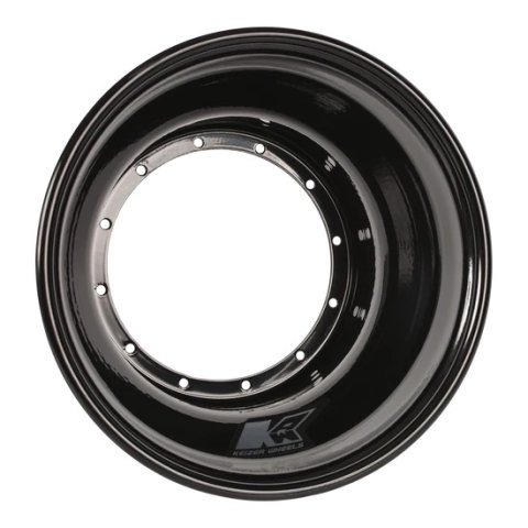 Wheel Shell - Inner or Outer - 10 x 3 in - Aluminum - Black Powder Coat - Each