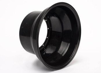 Wheel Shell - Inner or Outer - 10 x 5 in - Aluminum - Black Powder Coat - Each