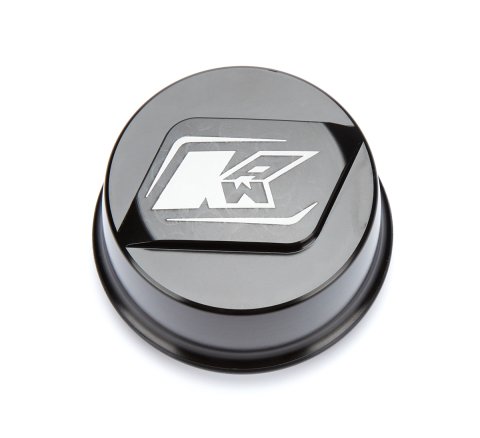 Wheel Hub Dust Cap - Aluminum - Black Anodized / Machined - Keizer Micro / Mini Hubs - Each