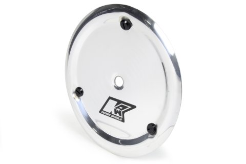 Mud Cover - Quick Release Fastener - Aluminum - Polished - Inner - 10 in Wheels - Each