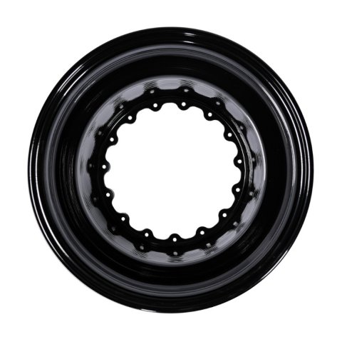 Wheel Shell - Inner - 15 x 5 in - Aluminum - Black Powder Coat - Each