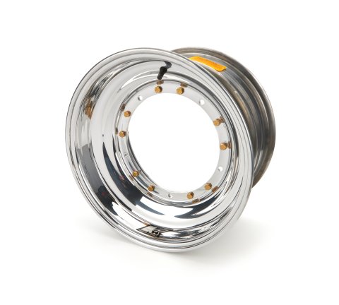 Wheel - Direct Mount - 15 x 9 in - 5.000 in Backspace - Aluminum - Polished - Sprint Car - Each