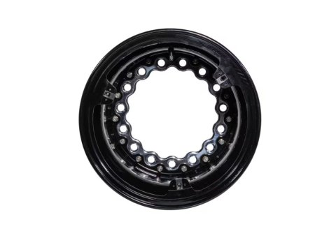 Wheel Shell - Outer - 15 x 9 in - Aluminum - Black Powder Coat - Each
