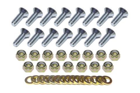 Beadlock Bolt Kit - Allen Head - Steel - Natural - Keizer Wide 5 Wheels - Set of 16