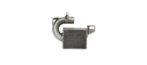 Oil Pump Pickup - Street / Strip / Road Race - Bolt-On - 3/4 in Inlet Tube - Steel - Natural - Kevko 8 in Deep Pans - Melling Select Bolt-On Pump - Small Block Chevy - Each