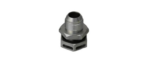 Fitting - Positive Seal - Vented - 16 AN Male - Aluminum - Clear Anodized - Each