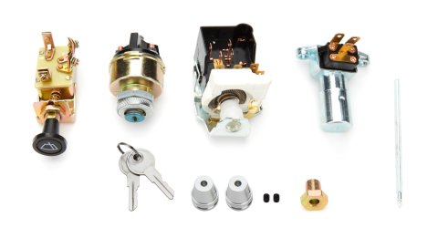 Switch Kit - Dimmer / Headlight / Ignition / Windshield Wiper - Polished Knobs - Various GM Applications - Kit