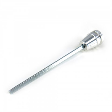 Dash Knob - Headlight - Set Screw - 0.74 in Diameter - 3.9 in Long - Aluminum - Polished - Kit