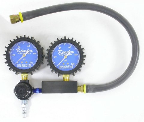 Leak Down Tester - Dual Gauge - Mechanical - Analog - Kit