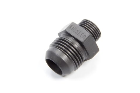 Fitting - Adapter - Straight - 12 AN Male to 8 AN Male - Aluminum - Black Anodized - Each