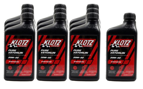 Motor Oil - Pure Estorlin - 20W50 - Synthetic - 1 qt - Set of 10