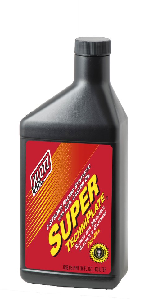 2 Stroke Oil - Super Techniplate - Semi-Synthetic - 1 pt - Alcohol / Gas / Nitromethane - Each