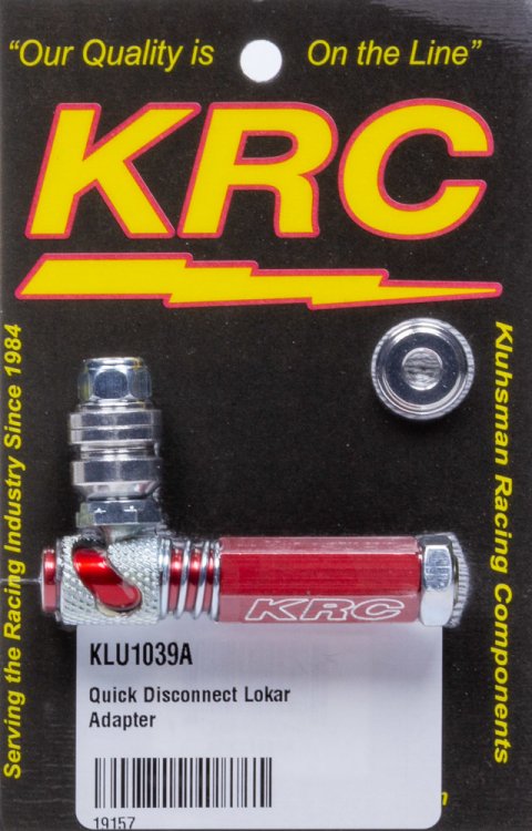 Throttle Linkage Rod - Quick Disconnect - Aluminum - Red Anodized - Each