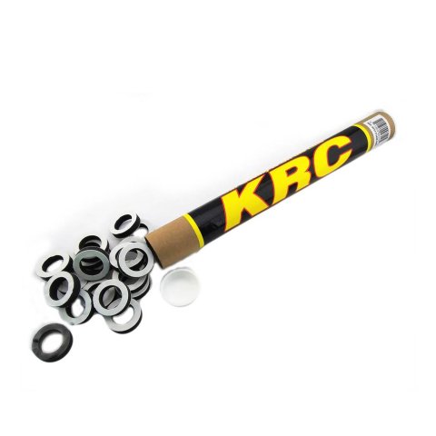 Lug Nut Tape - 1.5 in OD - 0.75 in ID - 0.25 in Thick - Padded - Black - Set of 40